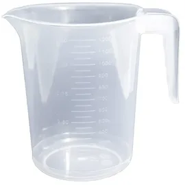 ORYX 5071020 Messbecher Kunststoff Mikrowelle 1 Liter, Durchsichtig