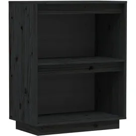 vidaXL Beistellschrank 60 x 34 x 75 cm Schwarz