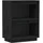 vidaXL Beistellschrank 60 x 34 x 75 cm Schwarz