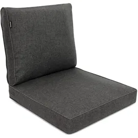 bomoe Loungekissen Ilano 70 x 70 cm/70 x 40 cm Graphitgrau