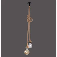 just light. Rope 2-flg. 10 cm rund schwarz