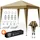 CASARIA Faltpavillon 3 x 3 m Beige