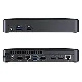 Intel NUC Element Mini PC Mini Computer Desktop, Intel 11 Gen Core i5-1135G7 Prozessor Industriecomputer bis zu 4,20 GHz, Bluetooth, 2 HDMI für 4K, Dual LAN, Windows 11 Pro (8G RAM 256G SSD)