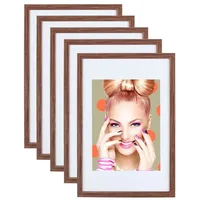 Ideal Trend 3er 5er Set Holz Bilderrahmen Lifestyle Plexi