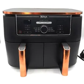 Ninja Foodi MAX Dual Zone Heißluftfritteuse AF400EUCP 9,5l kupfer/schwarz