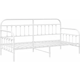 vidaXL Tagesbett 100 x 200 cm Weiß