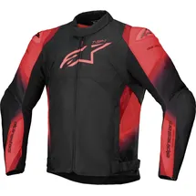 Alpinestars T-SP 1 V2 Textiljacke wasserdicht - Schwarz/Neon-Rot / S