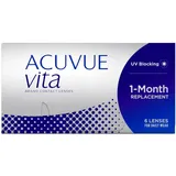 Acuvue Vita (6 Linsen) Stärke: -9.50, BC 8.8) mit UV-Schutz