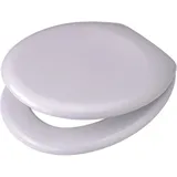 Pagette WC-Sitz Rondo weiß, mit Edelstahlbefestigung
