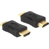 Delock 65508 HDMI Adapter [1x HDMI-Stecker - 1x HDMI-Stecker] Schwarz