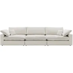 MAISON Sofa 4,5er Stoff Naturel