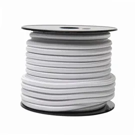 WERKA PRO Weißer elastischer Spannbänder Ø 8mm x 20m