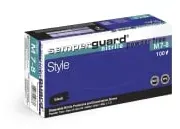 Semperguard® Nitrile Style - Einmalhandschuhe 3000003332 , 1 Karton = 10 Packungen à 100 Stück, Größe L