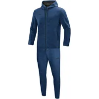 Jako Premium Basics Jogginganzug mit Kapuze marine meliert S