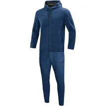 Jako Premium Basics Jogginganzug mit Kapuze marine meliert S