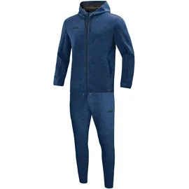Jako Premium Basics Jogginganzug mit Kapuze marine meliert S