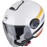 Scorpion Exo-City II Bee Jethelm - Weiß/Gelb/Orange/Schwarz - M