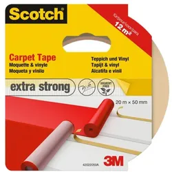 Scotch Doppelseitiges Teppichklebeband, 50 mm/20 m
