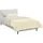 vidaXL Ganzjahresbettdecke Gepolstert Creme 135 x 200 cm