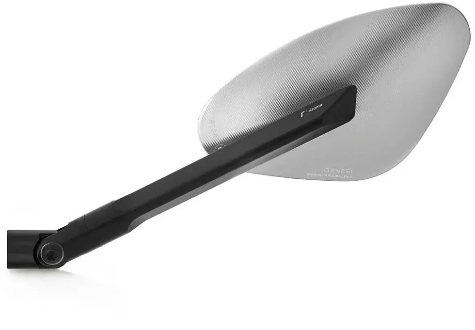 Rizoma Genesi Bs174 Linker Außenspiegel - Silver - One Size