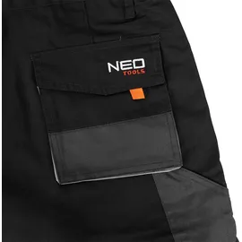 Neo Tools Kurze Arbeitshose mit Gürtel M