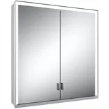 Keuco Spanplattenschraube lange Tür Royal Lumos 70x73x13cm, o Abl, WV, 2-trg., si-elox