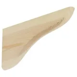 Regalhalter 215x120mm Regalträger Regalwinkel Wandkonsole Holzkonsole aus Holz