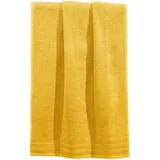 Erwin Müller Handtuch Heidelberg 100% Baumwolle gelb Größe 50x80 cm - saugstark, gut trocknend, kompakt, leichte Qualität - ideal für Sport, Strand, Reisen (weitere Farben)