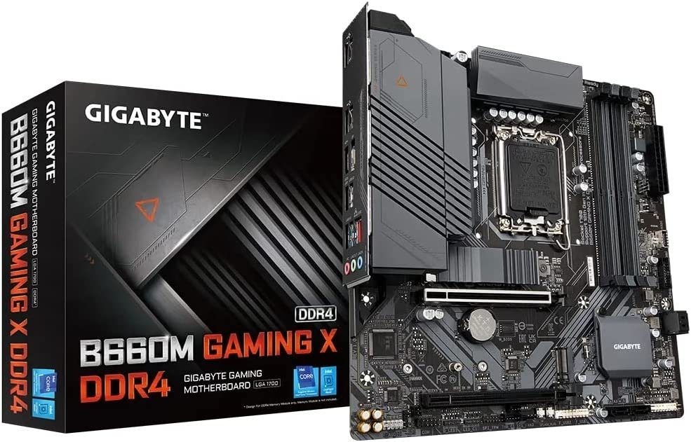 Preisvergleich Produktbild Gigabyte B660M GAMING X DDR4 Mainboard schwarz