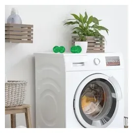 Relaxdays Waschball, 4er Set, grün