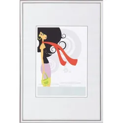 walther + design Walther Design Bilderrahmen Lifestyle 50x70 cm Silbern