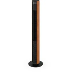 Stadler form Turmventilator Peter Leatherette DC mit Fernbedienung Schwarz