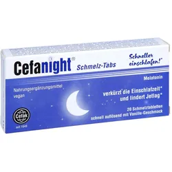 Cefanight Schmelz-Tabs
