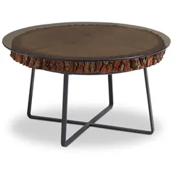 Hartmann Couchtisch Runa Holz Braun Eiche 80 cm