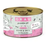 Grau Kitten Huhn - Ente