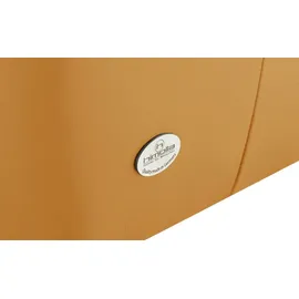 HIMOLLA Sessel 7706 Leder 101 x 112 x 101 cm Gelb elektrisch