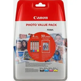 Canon PGI-570 pigmentschwarz + CLI-571 CMYK