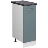 Vicco Apothekerschrank R-Line, 30 cm, , AP Anthrazit, Blau-Grau/Weiß
