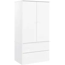 vidaXL Kleiderschrank ALTA 90 x 170 x 55 cm Weiß