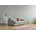 Schlafsofa Stoff 4-Sitzer Grau