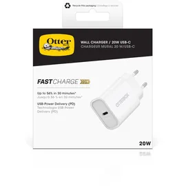 Otterbox 20W USB-C Schnellladegerät, weiß