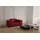 Fun Möbel Sessel Chantal Stoff Opera Velvet 70 x 80 x 80 cm Rubinrot mit Zierkissen