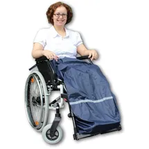 Rolko Therapietisch Standard für Rollstuhl blau