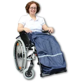 Rolko Therapietisch Standard für Rollstuhl blau