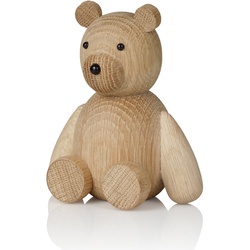 Lucie Kaas - Teddy Holzfigur, H 13,5 cm / Eiche