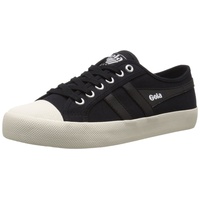 GOLA Damen Coaster Sneaker, Schwarz (Black/Black/Off White), 38