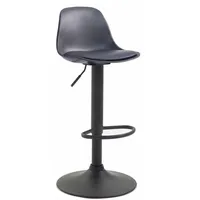 CLP Barhocker Kiel Kunststoff, schwarz/schwarz