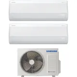 Samsung - Dual Split Inverter Klimagerät Serie windfree avant 12+18 mit AJ052TXJ3KG R-32 Wi-Fi Integrated12000+18000 - Neu