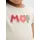 Marc O'Polo T-Shirt feines Rippjersey, gesticktes Logo weiß 128/134 (8-9J)