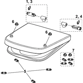 TECE TECEone WC-Sitz Weiß
